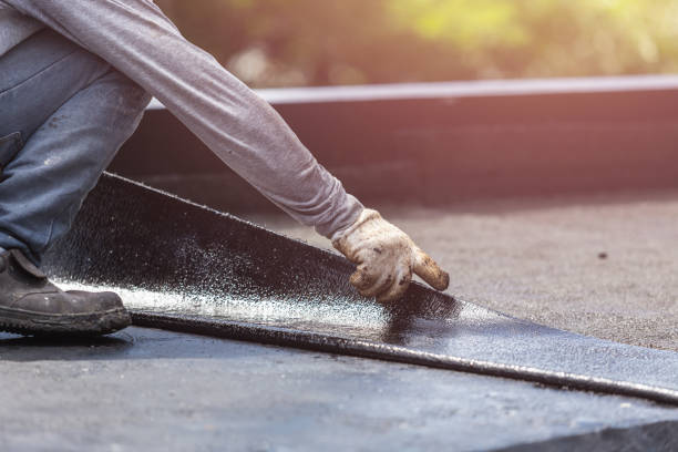 Professional Exterior Waterproofing technician working in Waverly, OH